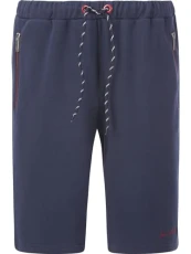 Men's Iring Fleece Bermuda Shorts, dark blue, XXXXXXXL