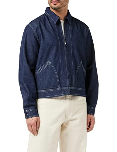 Men's Jacket 22clun029, Blue Denim 905, XS