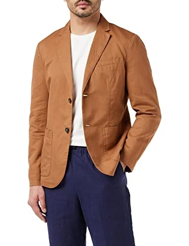 Men's Jacket M/L 293zuw00f, Burnt Brown 1b5, 40R