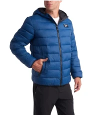 Men's Jacket - Packable Quilted Puffer Coat - Weather Resistant Lightweight Outerwear Windbreaker Coat for Men (M-XXL), Northern Night, XX-L