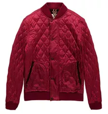MEN'S JACKET SKYE PEAK QUILTED JACKET PRIMALOFT (Red, M)