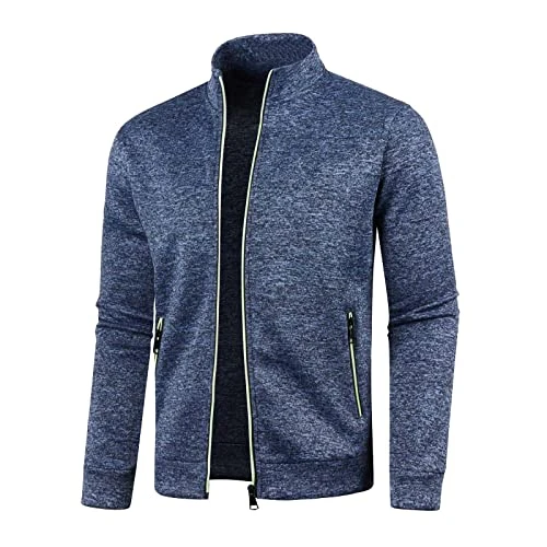 Mens Jackets Sale Clearance Quarter Zip Half Zip Fleece for Men Cashmere Jumpers Ladies Mens Sweatsh