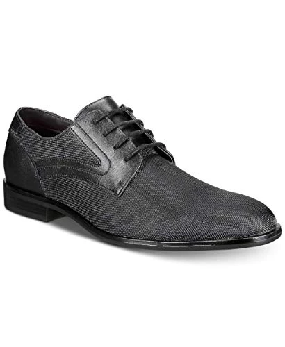 Mens Jaret Lace Up Casual Oxfords, Black, Size 10.0