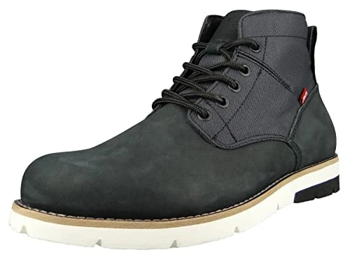 Men's JAX Fashion Boot, REGULAR BLACK, 9 UK