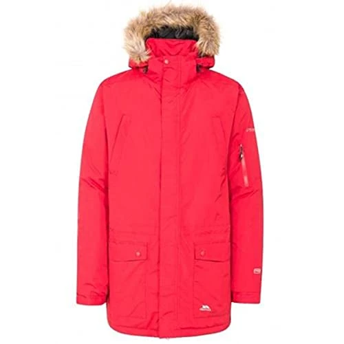 Mens Jaydin Parka Waterproof Jacket Red