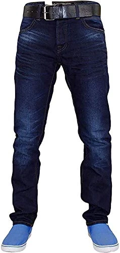 Men's Jeans WAYNE18 Dark Wash 30 Long