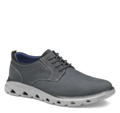 Men’s Jenkins Plain Toe Shoe – Leather Fashion Sneakers for Men, Black Nubuck, 10.5