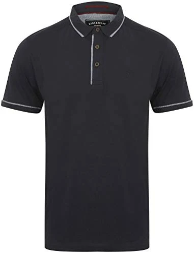 Men's Jersey Cotton Low Polo Shirt - True Navy - S