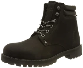 Men's JFWSTOKE WARM Nubuck Ankle Boots, Anthracite, 45 EU Men's JFWSTOKE WARM Nubuck Ankle Boots, Anthracite, 45 EU