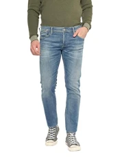 Men's Jh711baswt476 Slim fit Jeans, Blue (Blue 3001), 28W