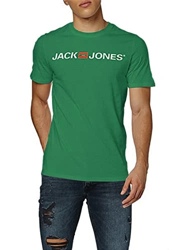 Men's Jjecorp Logo T-Shirt, Green (Verdant Green), L