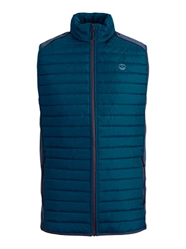 Men's Jjemulti Bodywarmer Collar Noos Vest, Sailor Blue, XL