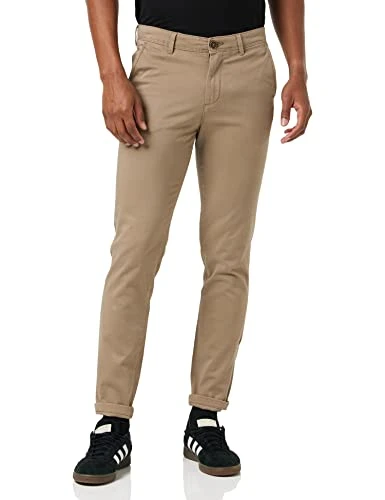 Men's Jjimarco Jjbowie Sa Trouser, Beige, 38W 32L UK