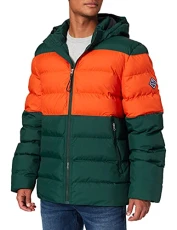 Men's JKT D1 Active Cloud Col Blocked Jacket, Tartan Green, S Men's JKT D1 Active Cloud Col Blocked Jacket, Tartan Green, S