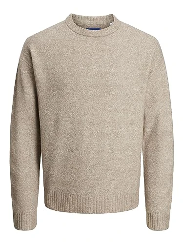 Men's Jorollie Knit Crew Neck Sn Jumper, Atmosphere, XL