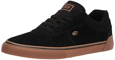 Men's Joslin Vulc Skate Shoe, Black/Gum, 7.5 UK