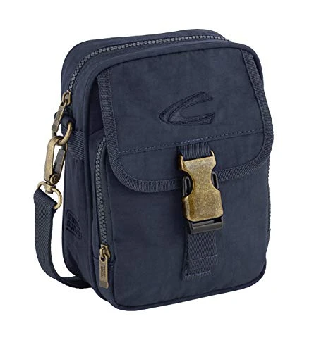 Men's Journey Shoulder Bag, Blue, 16x8x21,5, 000381
