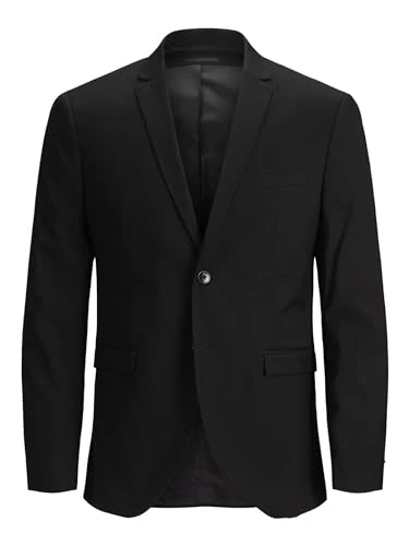 Men's Jprfranco Noos Blazer Business Jacket, Black, 44R UK
