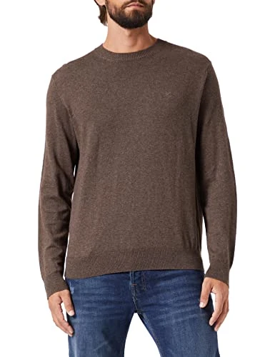 Men's Jprray Cashmere Crew Neck Noos Sweater, Java, S