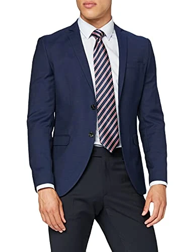 Men's Jprsolaris Blazer Noos Suit Jacket, Blue (Dark Navy Dark Navy, 36