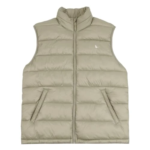 Mens Kershaw Lightweight Puffer Gilet Laurel Oak L
