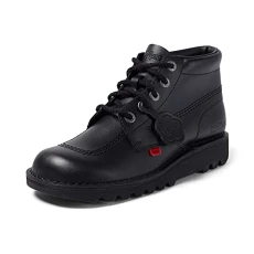 Men's Kick Hi Classic Ankle Boots | Extra Comfortable | Added Durability | Premium Quality, Black, 10.5 UK