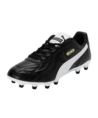 Mens King Cup FG Adults Football Boots Lace Up Black/White 8 (42)