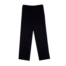 Men's Kingsize Jersey Lounge Pants Pockets Drawstring 8XL Black (PJ092) Men's Kingsize Jersey Lounge Pants Pockets Drawstring 8XL Black (PJ092)