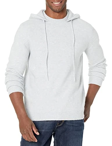 Men's Kloss Hooded Sweater Sweatshirt, Heathered Dawn, Large