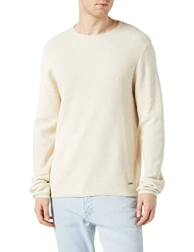 Men's Knit Crew Neck Sweater, 60, M