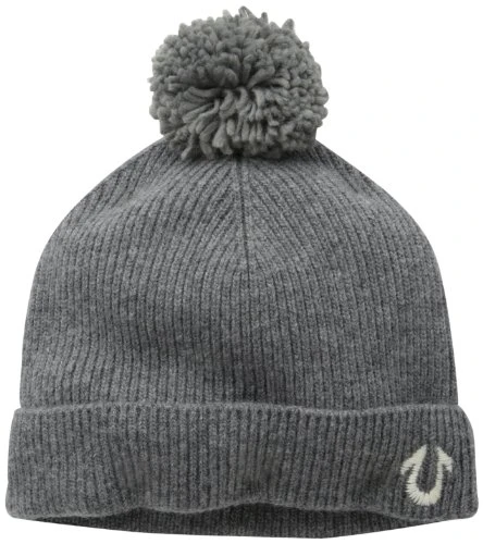 Men's Knit Watchcap with Pom