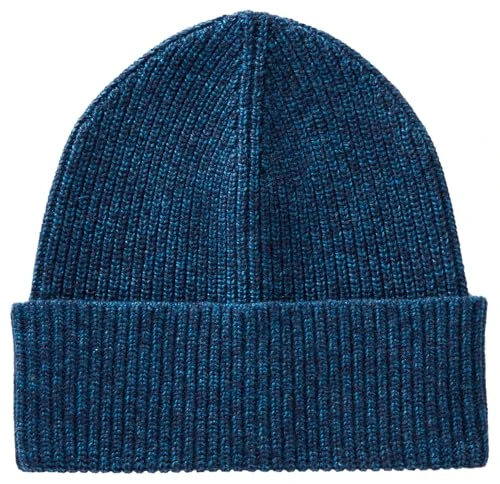 Men's Knitted Cap 1235ua00n Beanie Hat, Green, L