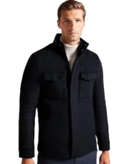 Mens Knowl Jacket Outerwear Top Navy L Mens Knowl Jacket Outerwear Top Navy L