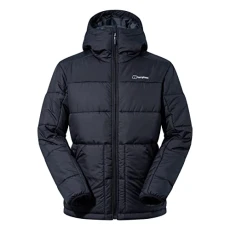 Men's Komatiite Synthetic Insulated Jacket, Extra Warm, Durable Coat, Lightweight Design, Black, XL Men's Komatiite Synthetic Insulated Jacket, Extra Warm, Durable Coat, Lightweight Design, Black, XL