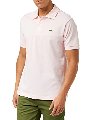 Men's L1212-00 Original Short Sleeve Polo Shirt, Pink (Flamant), L (Manufacture Size: 5)