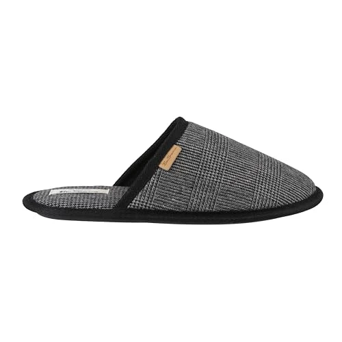 Mens La Bastide Mule Slippers Grey 7-8