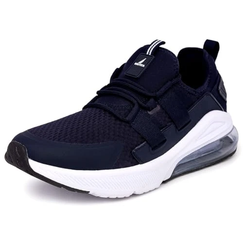 Men's Lace-Up Athletic Sneaker with Air Bubble - Lightweight, Breathable, and Comfortable Sports Sho