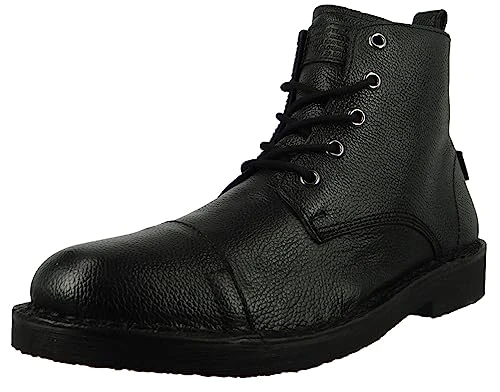 Men's Lace-up Shoes, Black, 10.5 UK