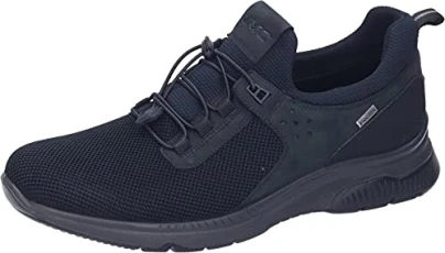 Men's Lace-up Sneaker, black, 9.5 UK