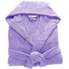 Mens Ladies Cotton Terry Towelling Hooded Bathrobe Womens Highly Absorbent Dressing Gowns Premium Quality Nightwear Bath Robe