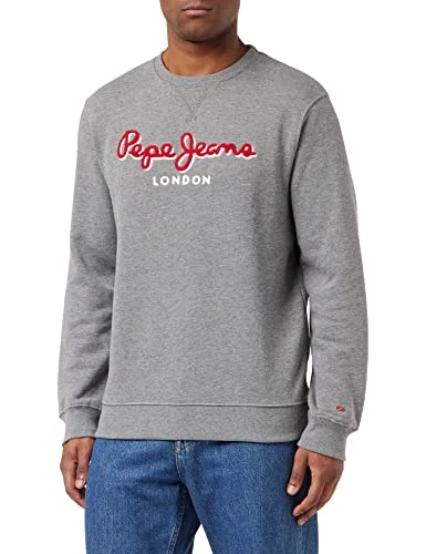 Men's Lamont Crew Sweaters, 963DARK Grey Marl, XS