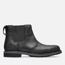 Mens Larchmont Leather Chelsea Boots - Black
