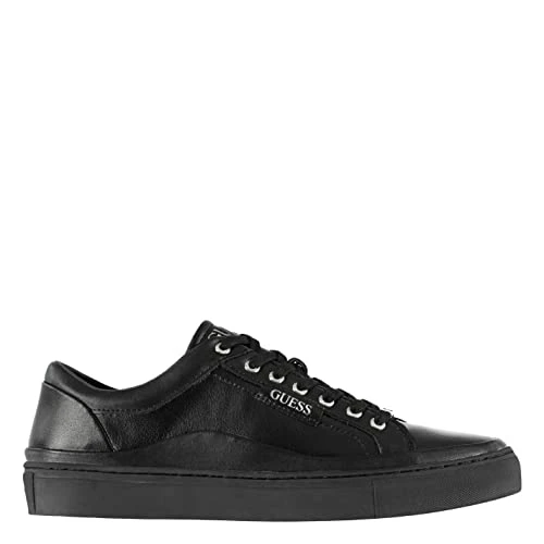 Mens Larry Low Trainers Black 10 UK
