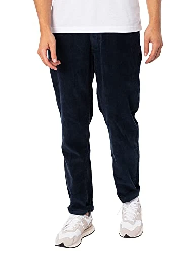 Men's Lawson 11 Wale Cord Trousers, Blue, 34W x 30L