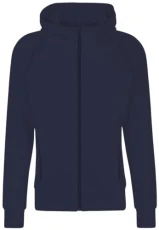 Men's Layer Hooded Zip Jacket, Black (Black Iris), XL Men's Layer Hooded Zip Jacket, Black (Black Iris), XL