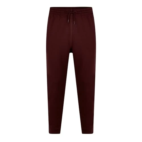 Mens Left Leg Jogger Classic Maroon L
