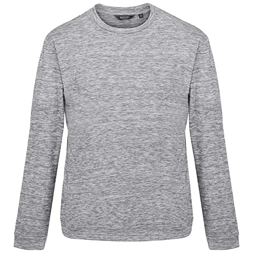 Men's Leith Sweater, Heather Silver Grey, XX-Large