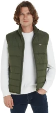 Men's Light Quilted Down Gilet, Green (Fatigue Green), M