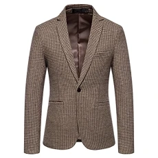 Men's Lightweight Blazer Regular Fit Casual Business Smart Suit Jacket Loose Fit Spring Shirts for Men v Neck Fashionable Holiday Men's Blazers