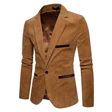Men's Lightweight Blazer Regular Fit Casual Business Smart Suit Jacket Straight-Fit Spring Shirts for Men Beach Lapel Trendy Wedding Men's Suits